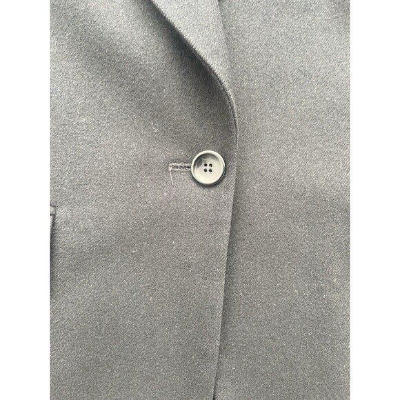 VTG Pendleton USA Made Black Virgin Wool Blazer Size 14 Petite Lined Coat Jacket - Picture 4 of 14